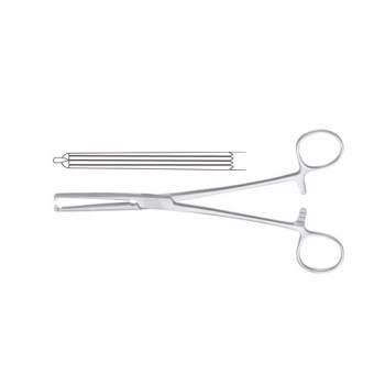 Gwilliam Hysterectomy Forcep Straight Stainless Steel, 20 cm - 8"